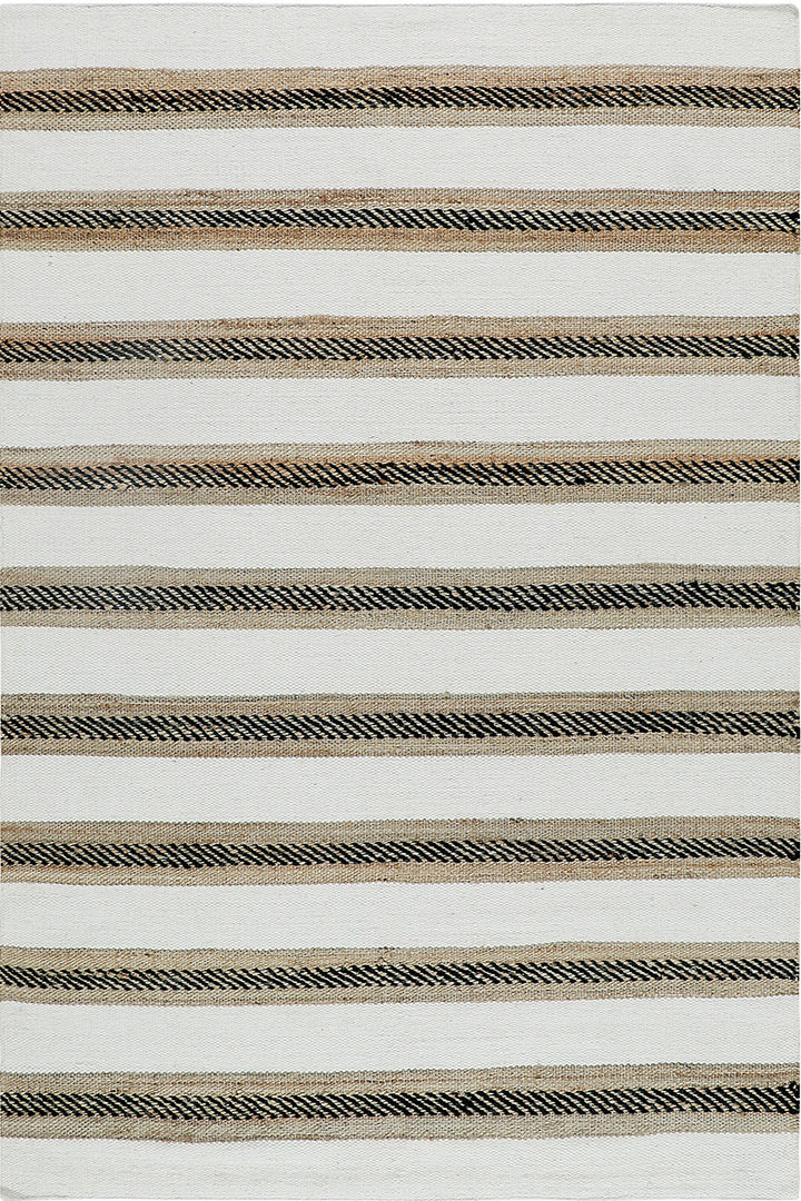 Pitloom Jute and Cotton Flatweave Golden Area Rug