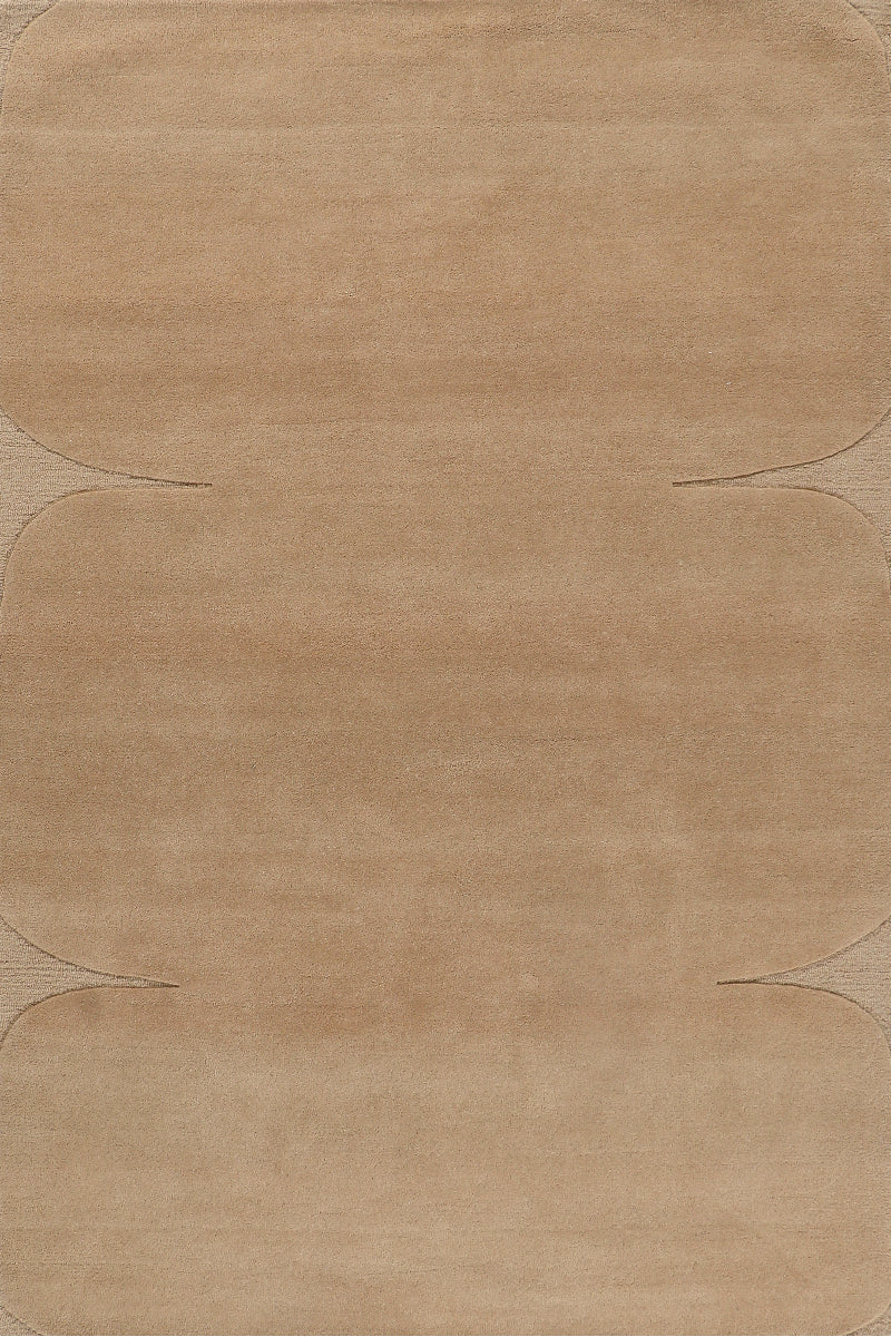 Hand Tufted Wool Beige Rug