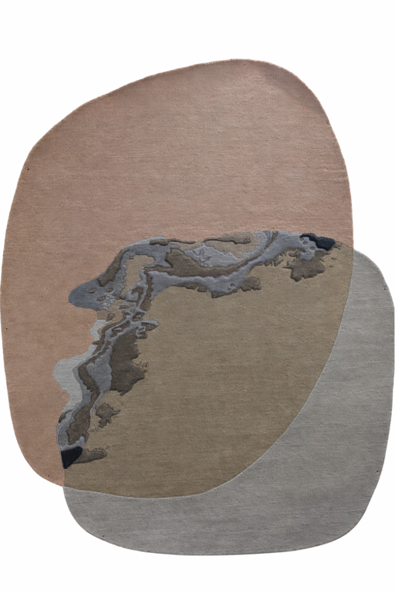 Hand Tufted Wool Multicolor Area Rug