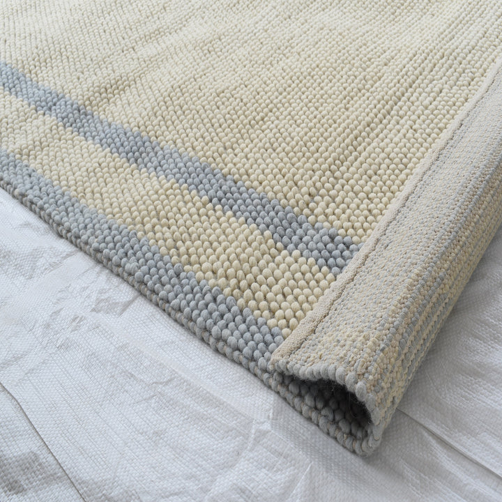Pitloom Beige Wool Rug