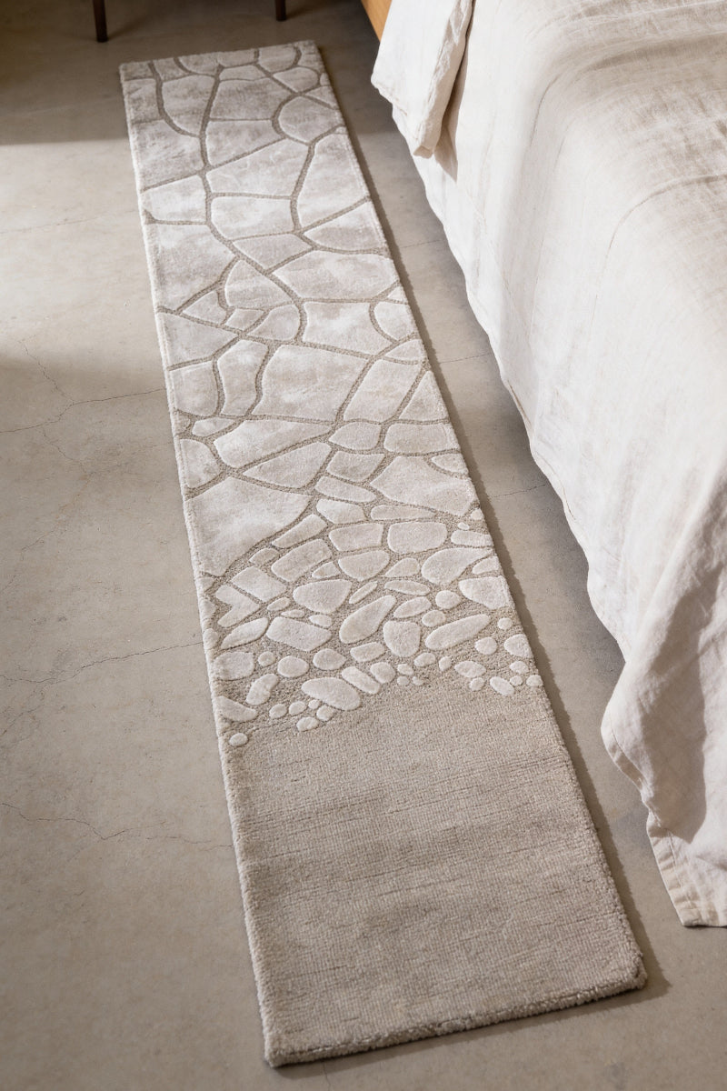 Handtufted Wool and Viscose Runner