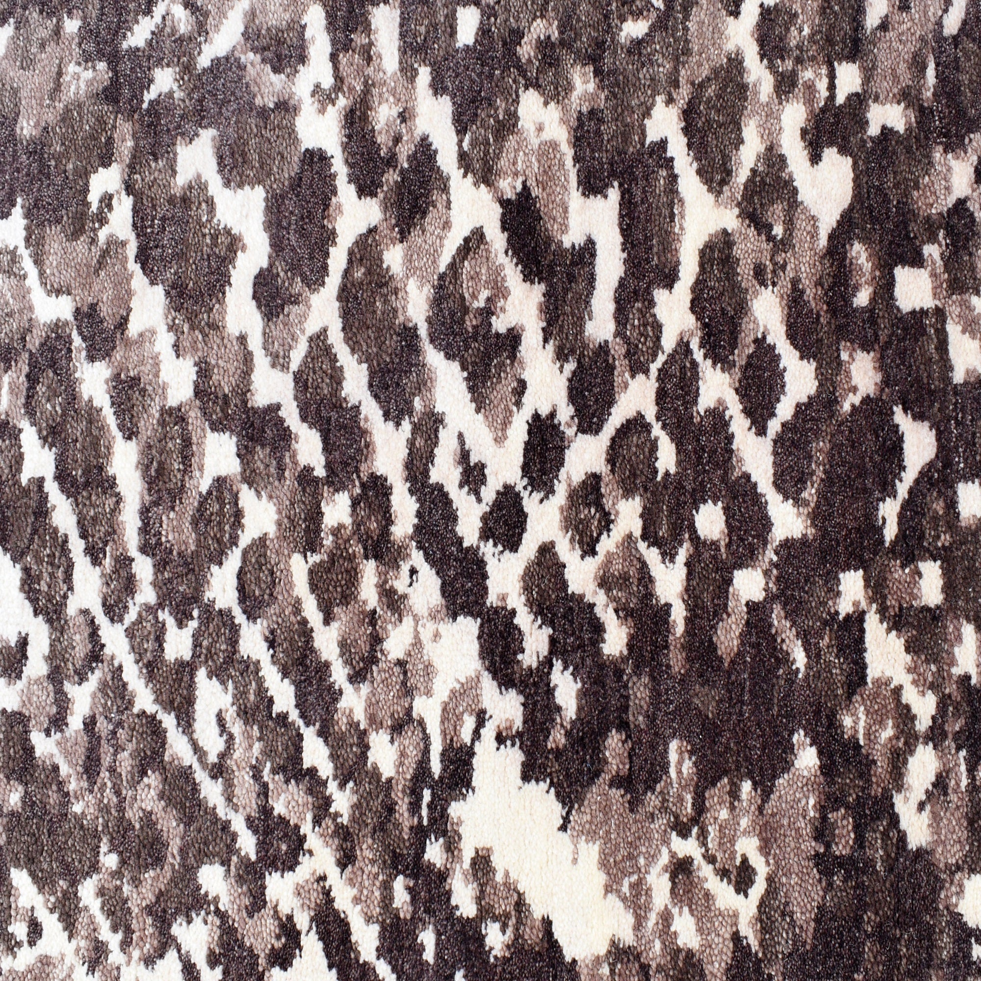 Hand Knotted Maroon Wool Rug