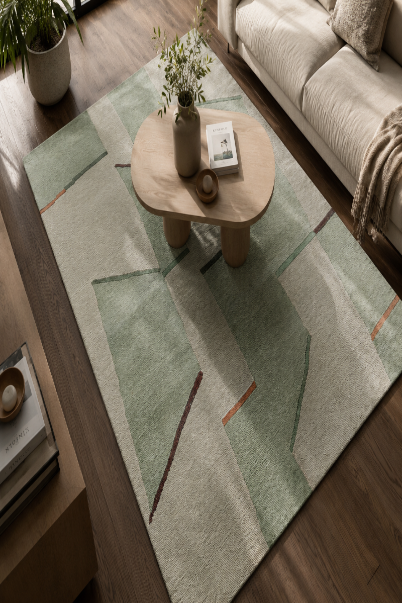 Nepal Knotted Wool Area Rug
