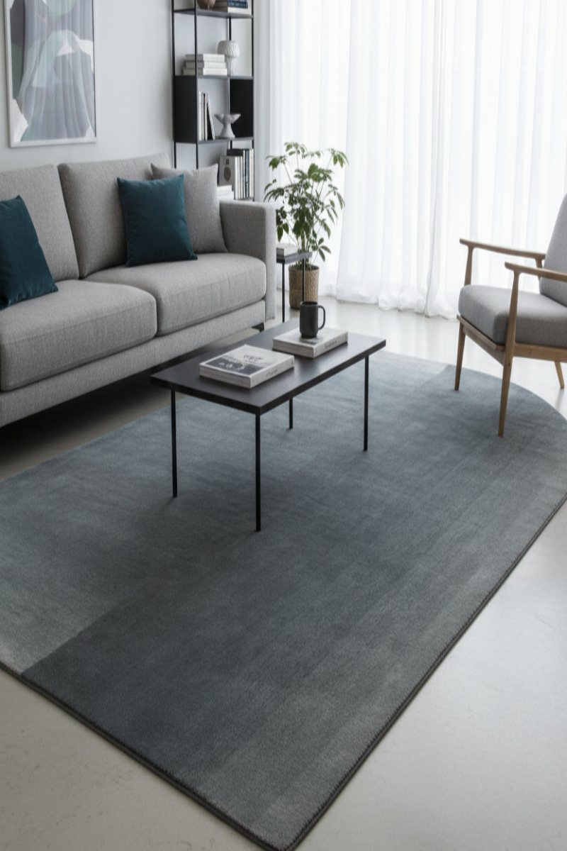 Handtufted Wool Grey Rug