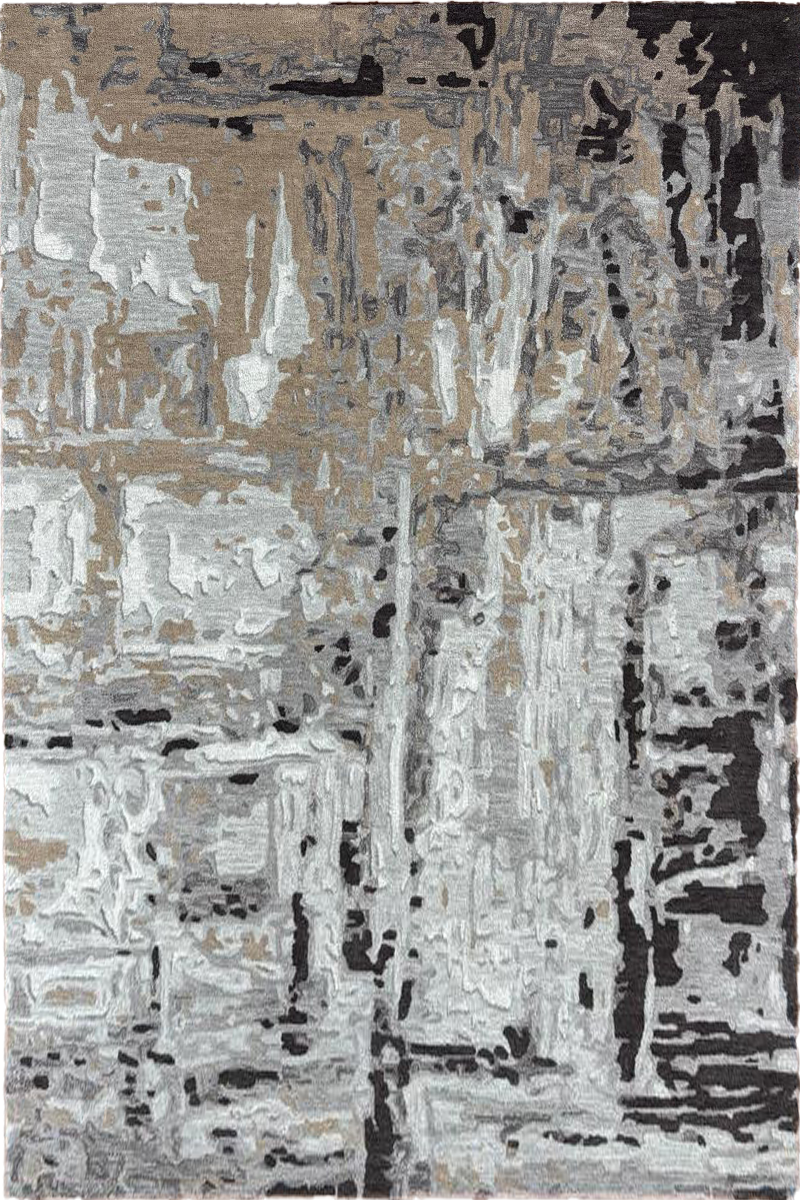 Hand Tufted  Wool and Viscose Area Rug