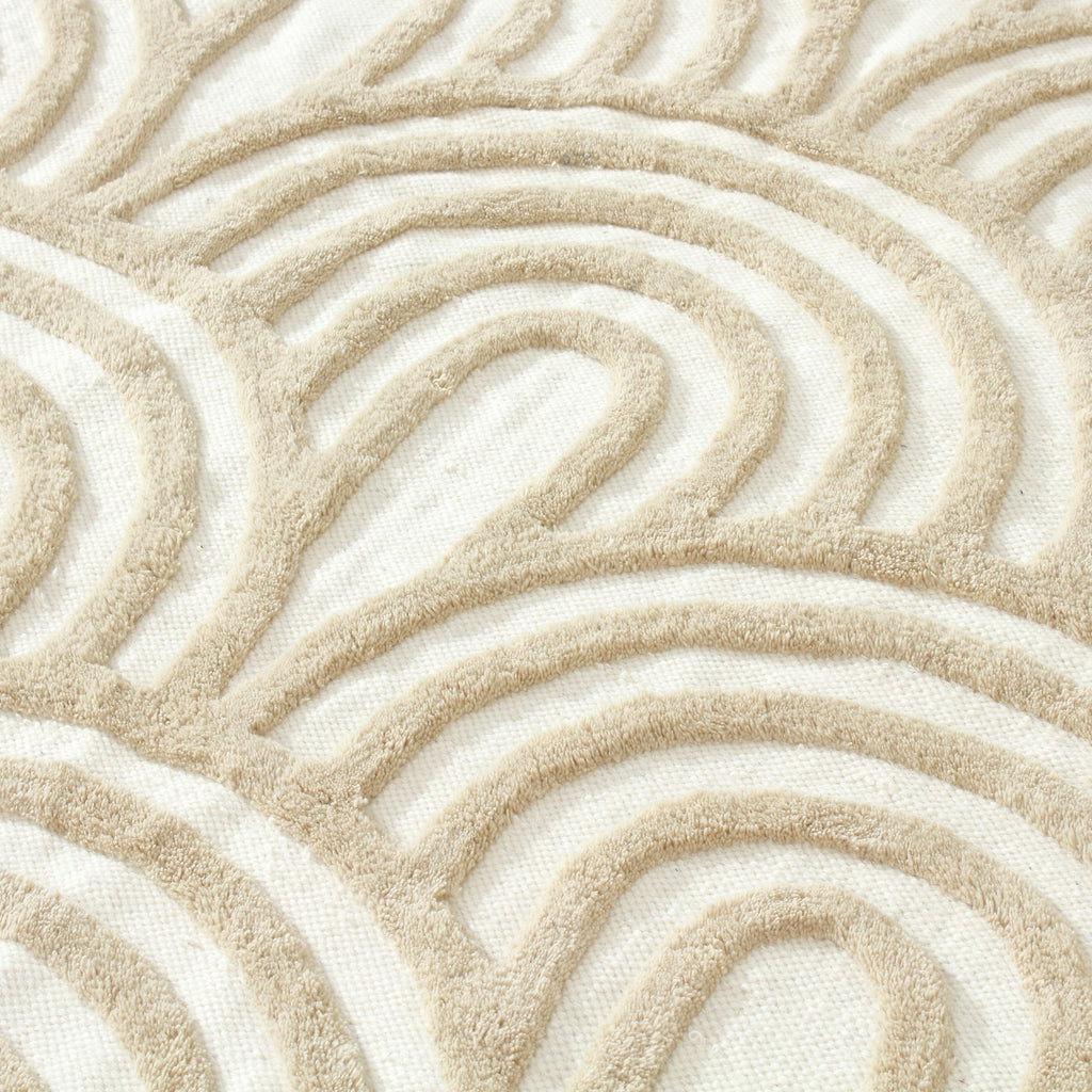 Tuft with Needle  Natural Wool