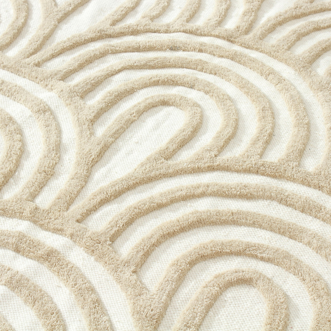 Tuft with Needle  Natural Wool