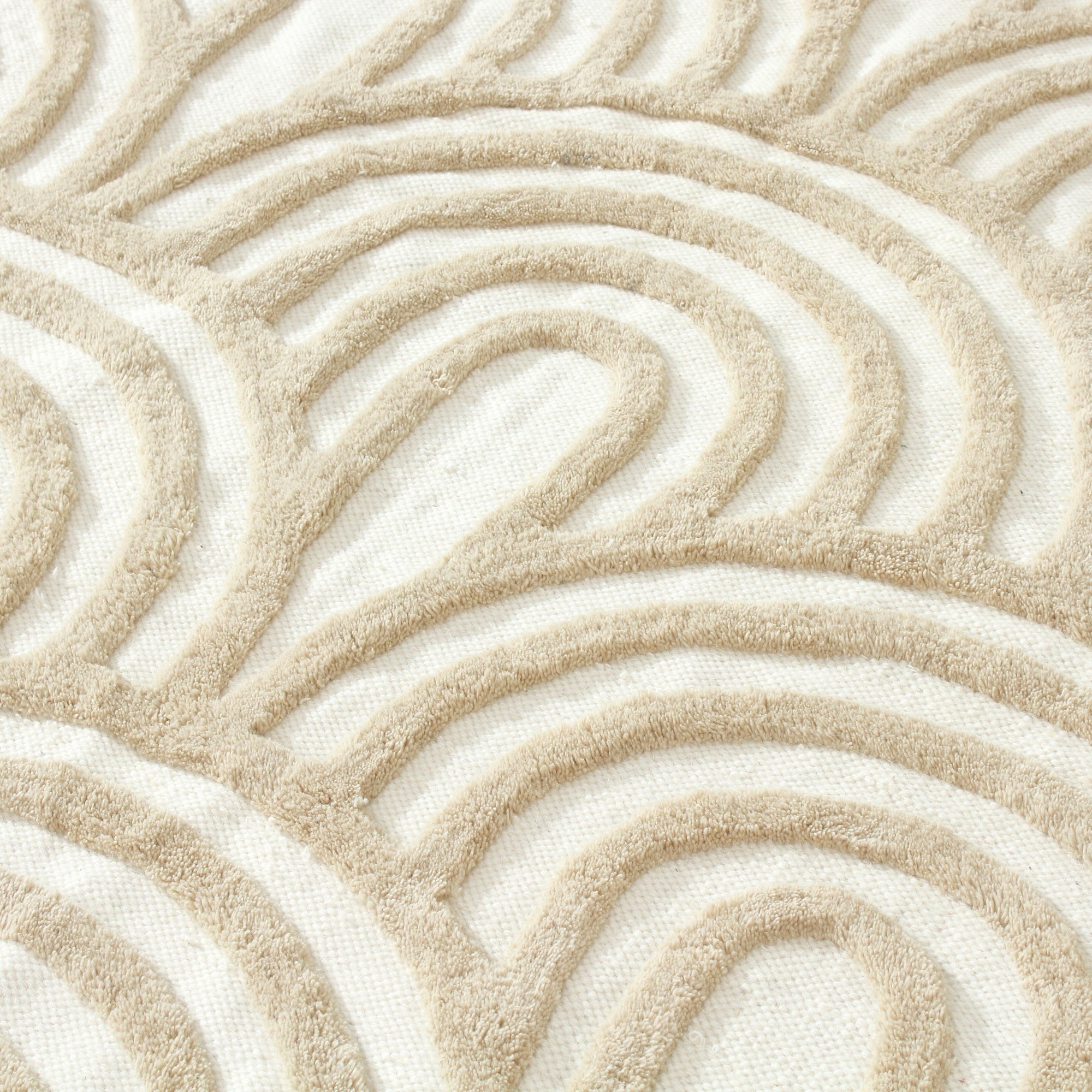 Tuft with Needle  Natural Wool