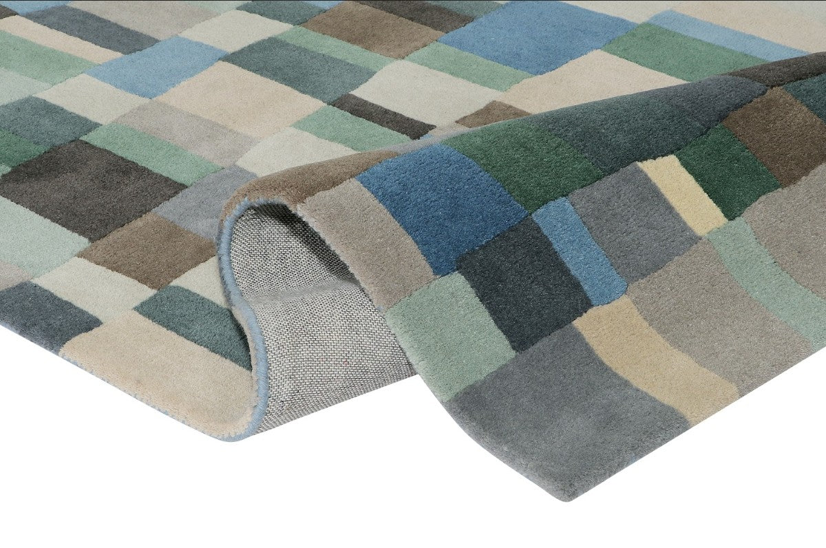 Hand Tufted Wool Multicolor Area Rug