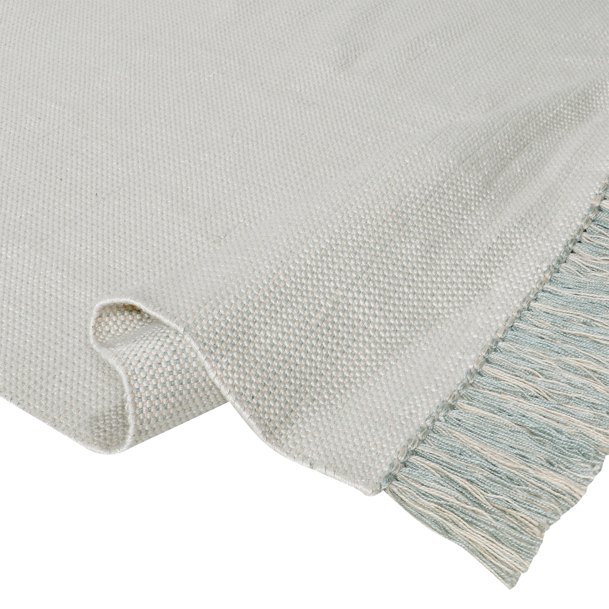 Pitloom PET Off White Flatweave Outdoor Area Rug