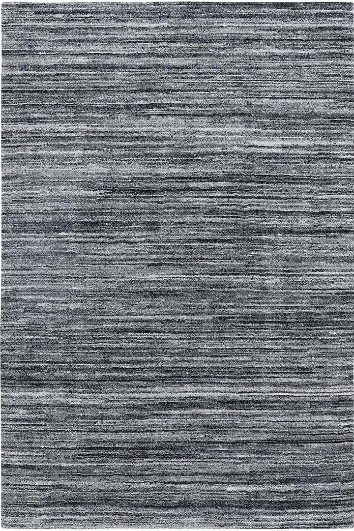 Handloom PET Black Outdoor Area Rug