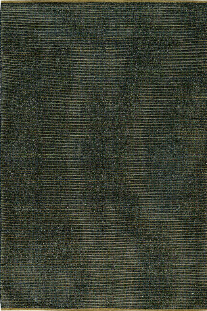 Pitloom Wool and Jute Green Flatweave Area Rug
