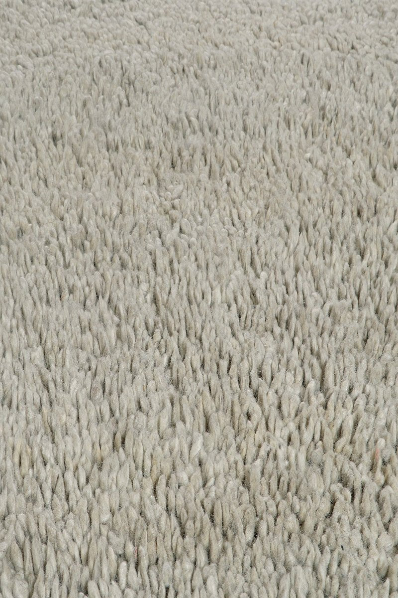 Pitloom Wool Beige Shaggy Rug