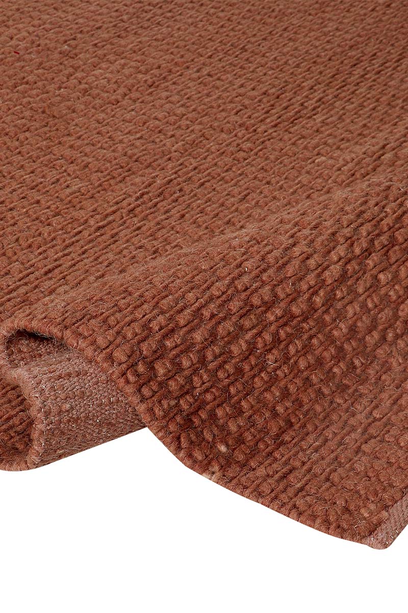 Pitloom Wool Orange Area Rug