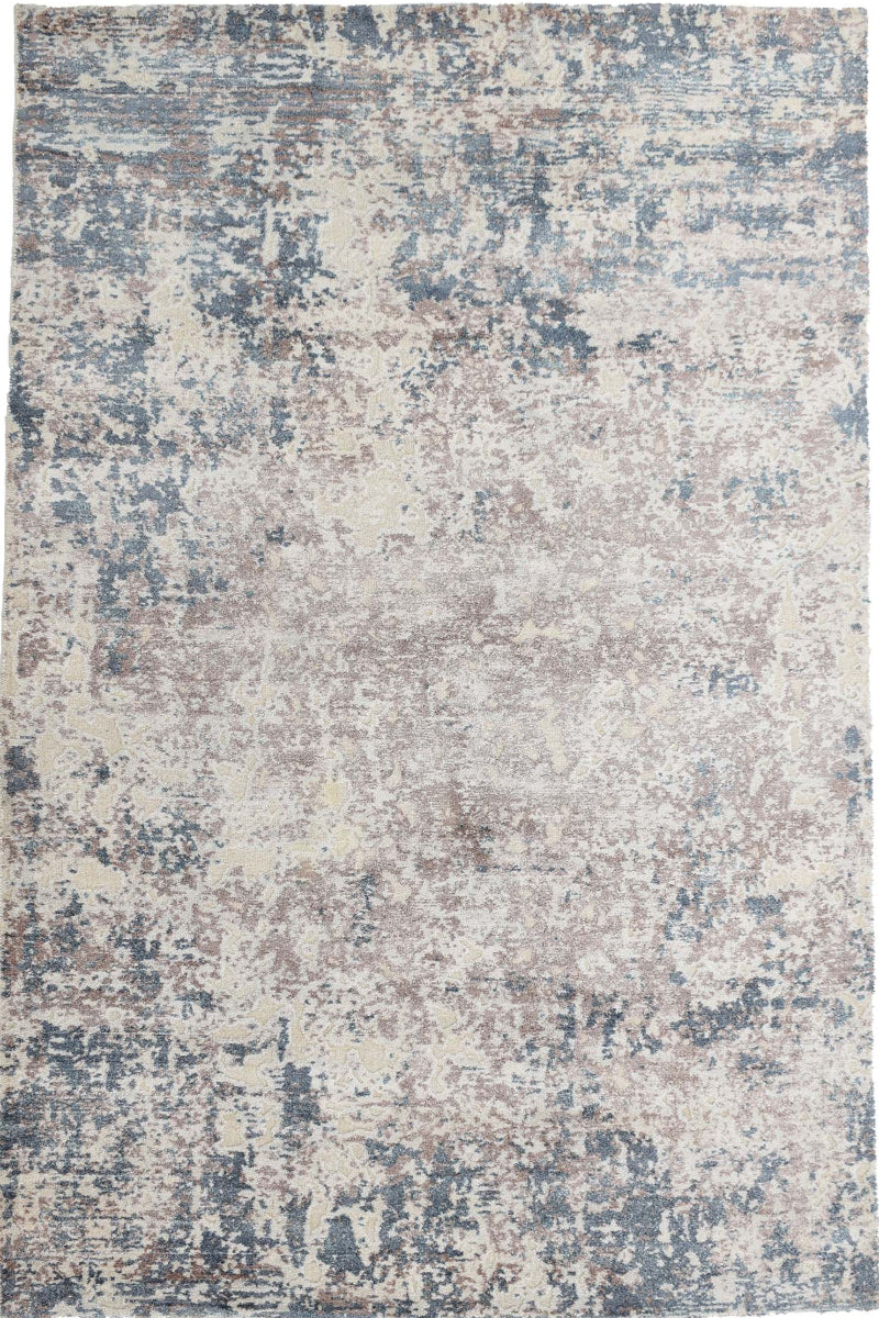 Hand Knotted Multicolor bamboo Silk Rug