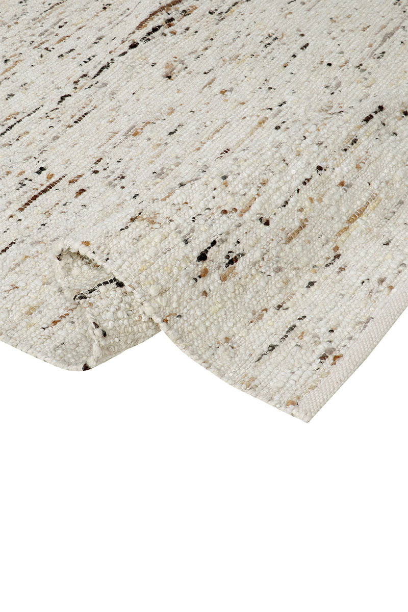 Pitloom  Flatweave Wool Beige Area Rug
