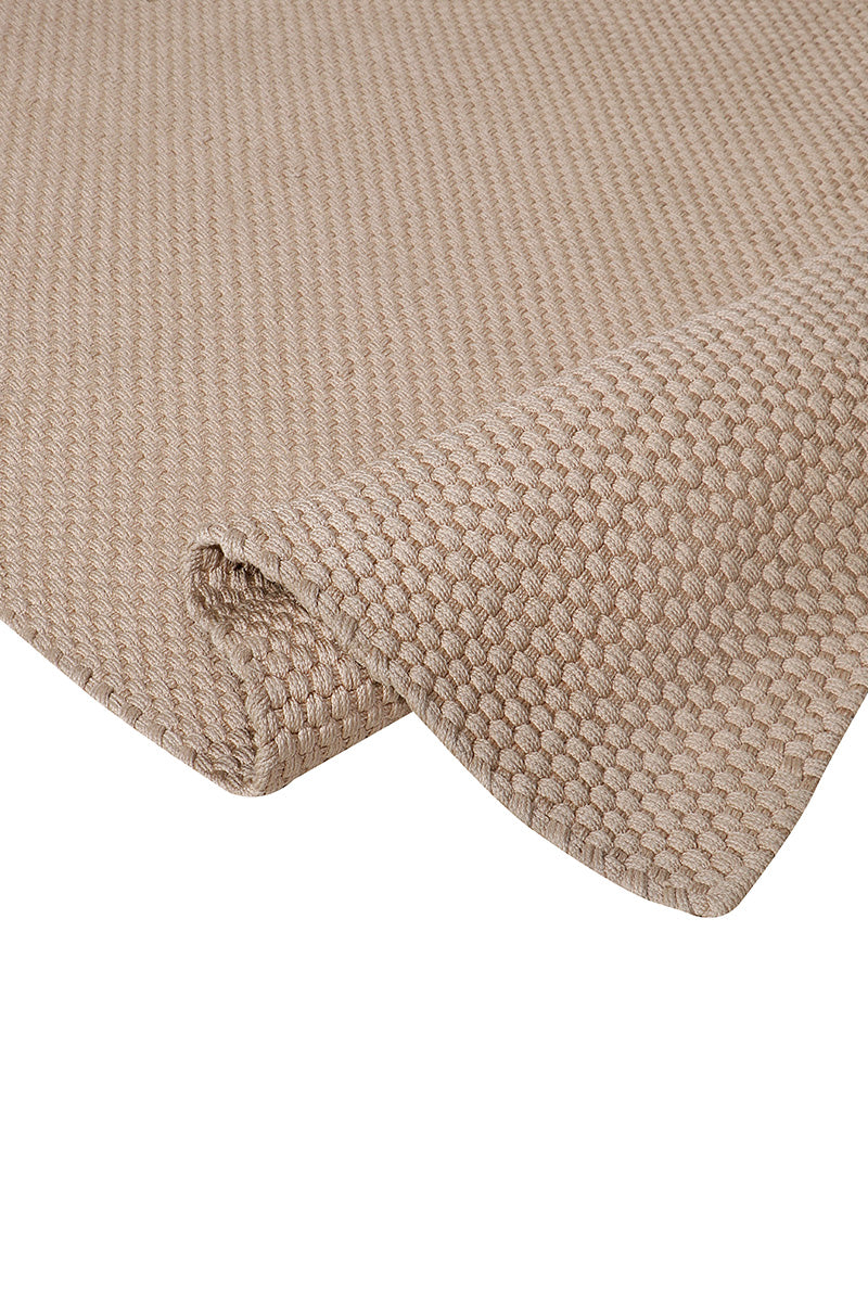 Carpe Natura Pitloom PET Flatweave Brown Area Rug