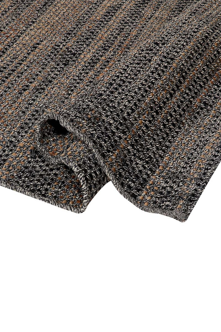 Pitloom Wool Brown Flatweave Area Rug