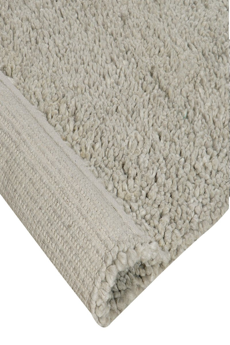 Pitloom Wool Beige Shaggy Rug