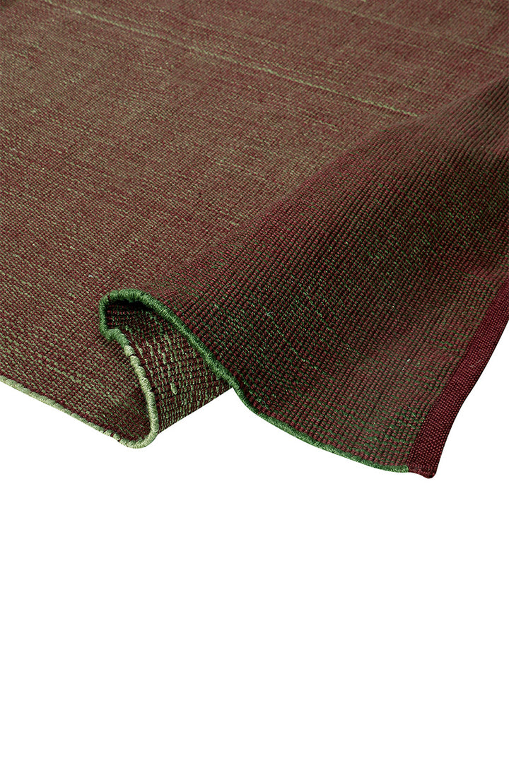 Pitloom PET Red Flatweave Outdoor Area Rug