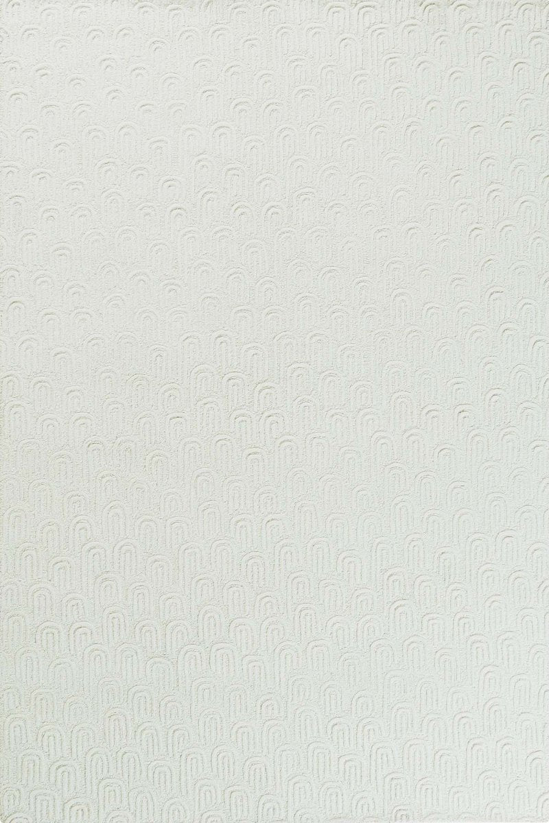 Hand Tufted New Zealand Blend Wool Off White Area Rug