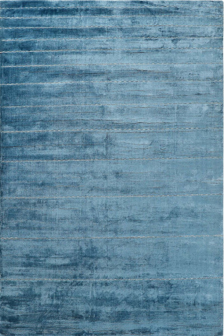 Handloom Wool with felt stripes Area Rug