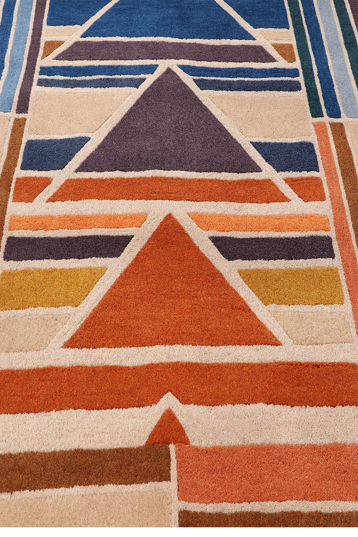 Hand Tufted Wool Area Rug