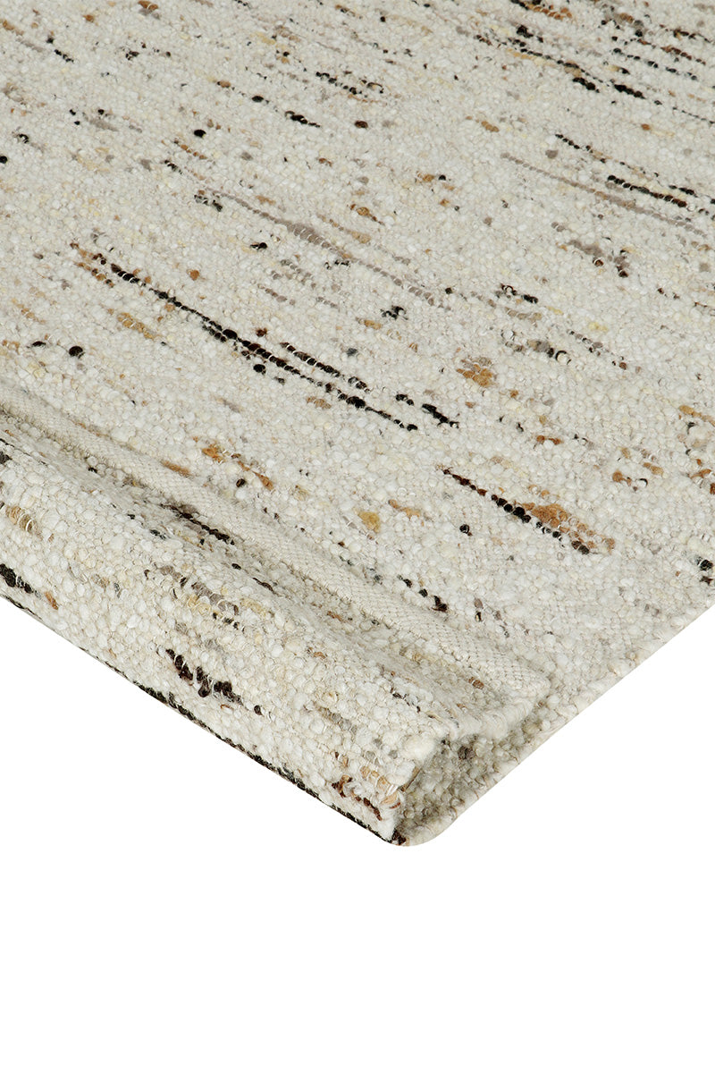 Pitloom Flatweave Wool Beige Rug