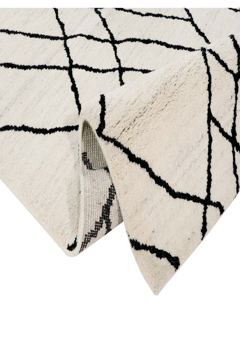 Hand Knotted Wool Area Rug