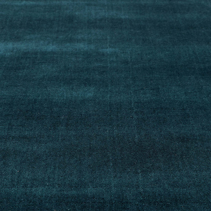 Handloom Wool and Viscose Area Rug
