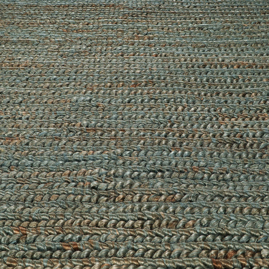 Pitloom Flatweave Green Area Rug