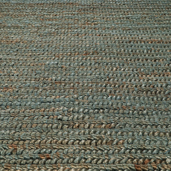 Pitloom Flatweave Green Area Rug