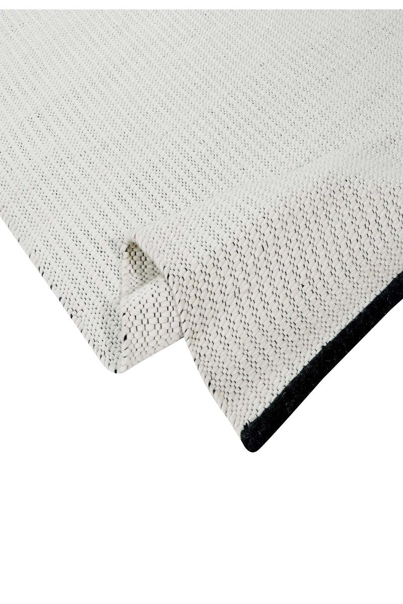 Pitloom  Felt Wool Flatweave Area Rug