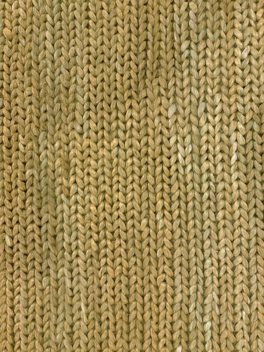 Hand Braided Jute Yellow Flatweave Dhurrie
