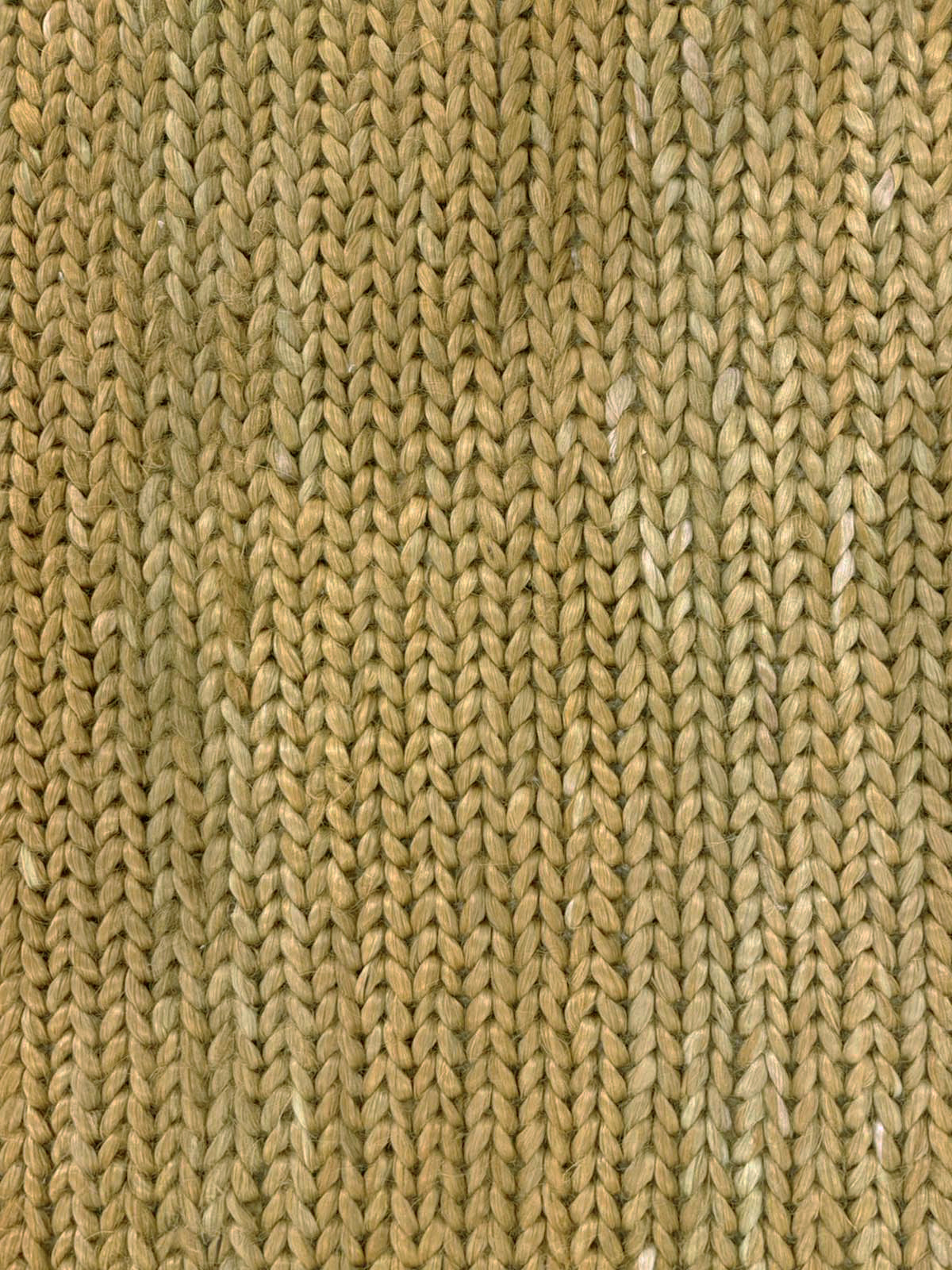 Hand Braided Jute Yellow Flatweave Dhurrie