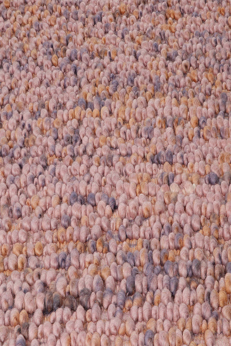 Pitloom Felt Wool Bubble Flatweave Rug