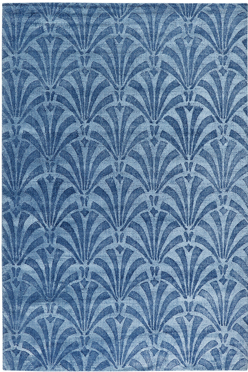 Handloom floral Wool Area Rug