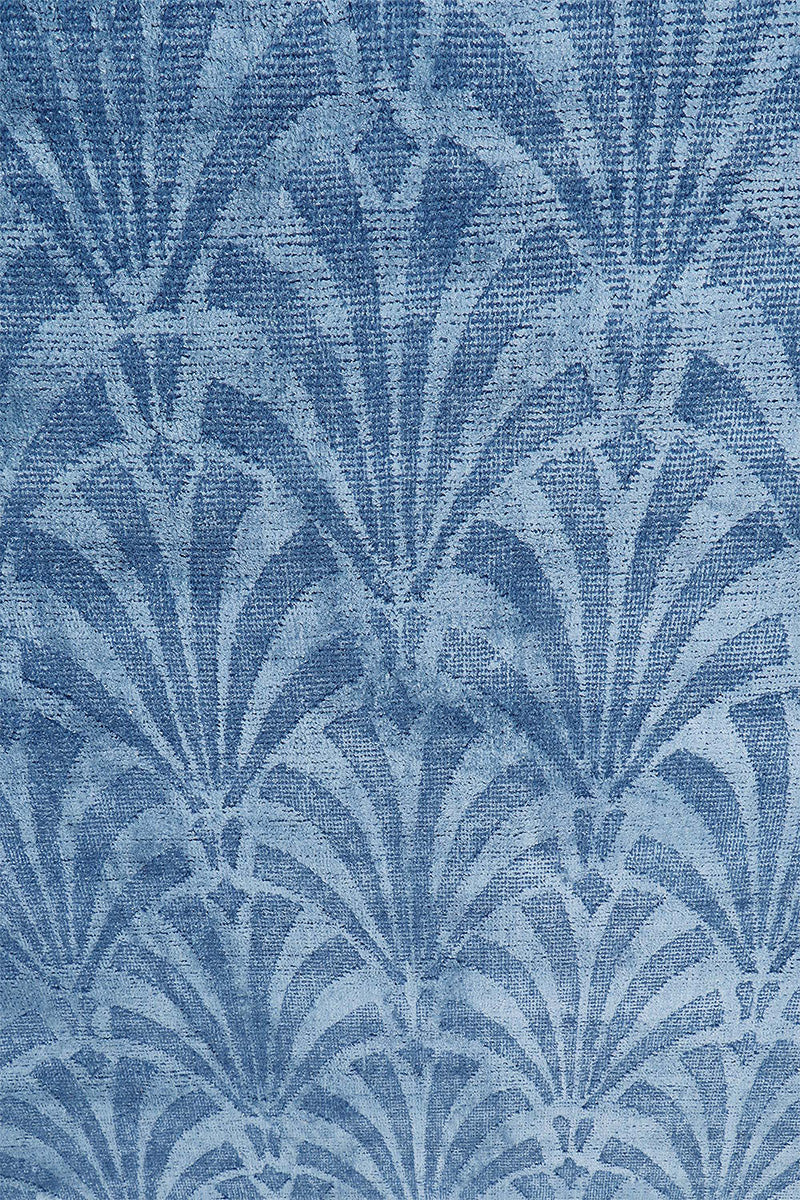 Handloom floral Wool Area Rug