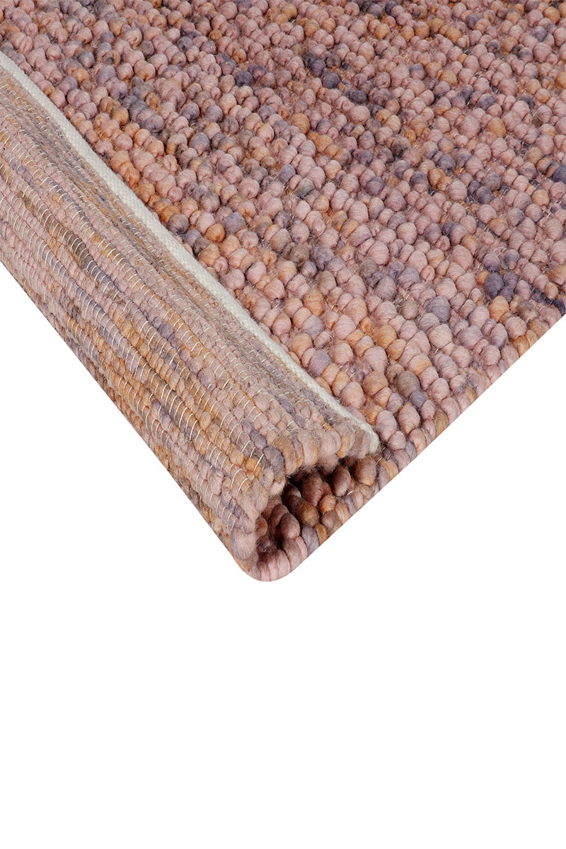 Pitloom Felt Wool Bubble Flatweave Rug