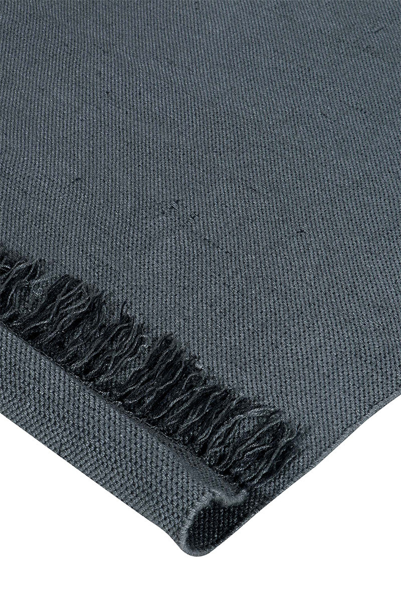 Pitloom PET Grey Flatweave Outdoor Area Rug