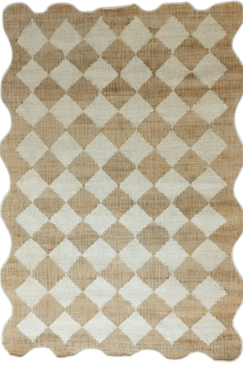 Dhurrie beige Jute flatweave