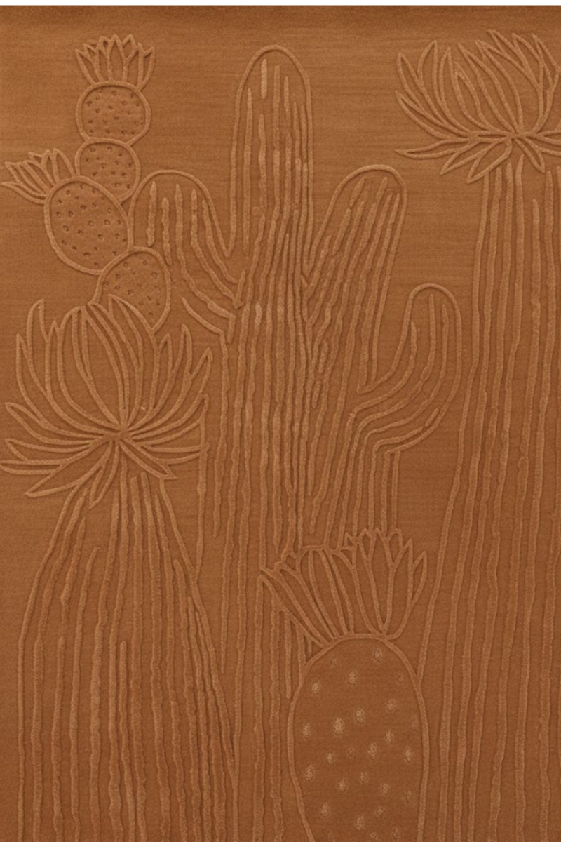 Hand Tufted Wool Brown Area Rug