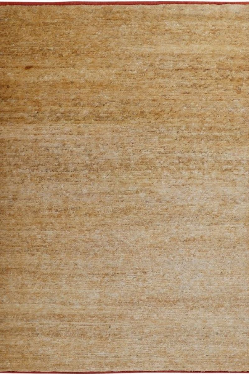 Hand Knotted Jute Brown Area Rug