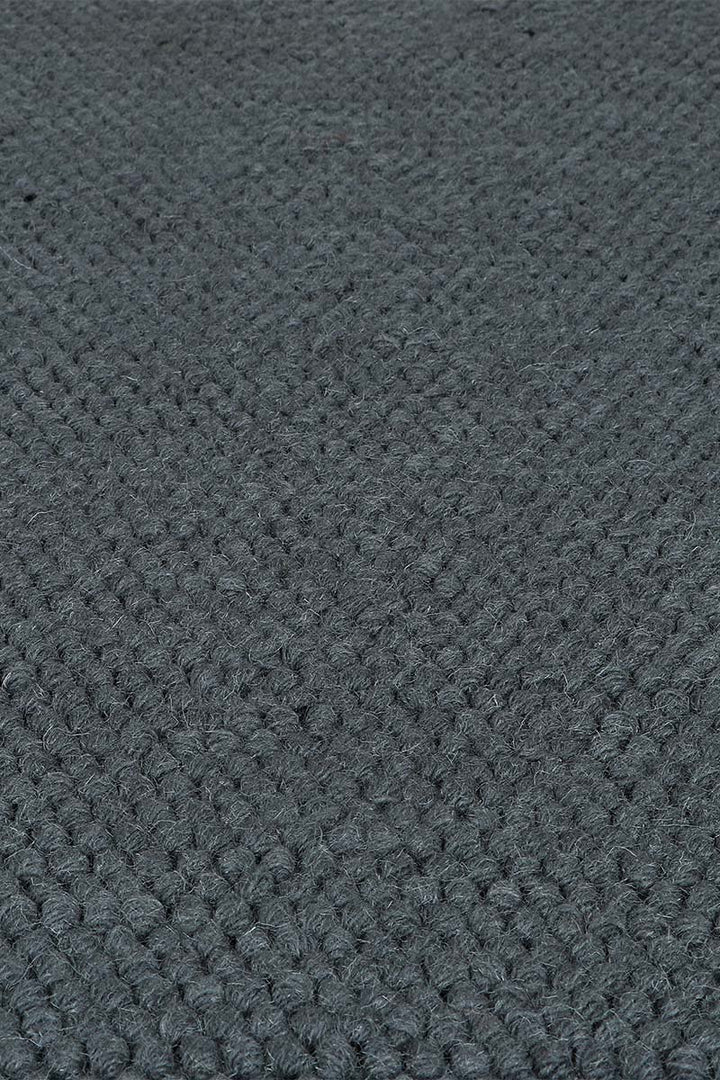 Pitloom Flatweave Grey Area Rug
