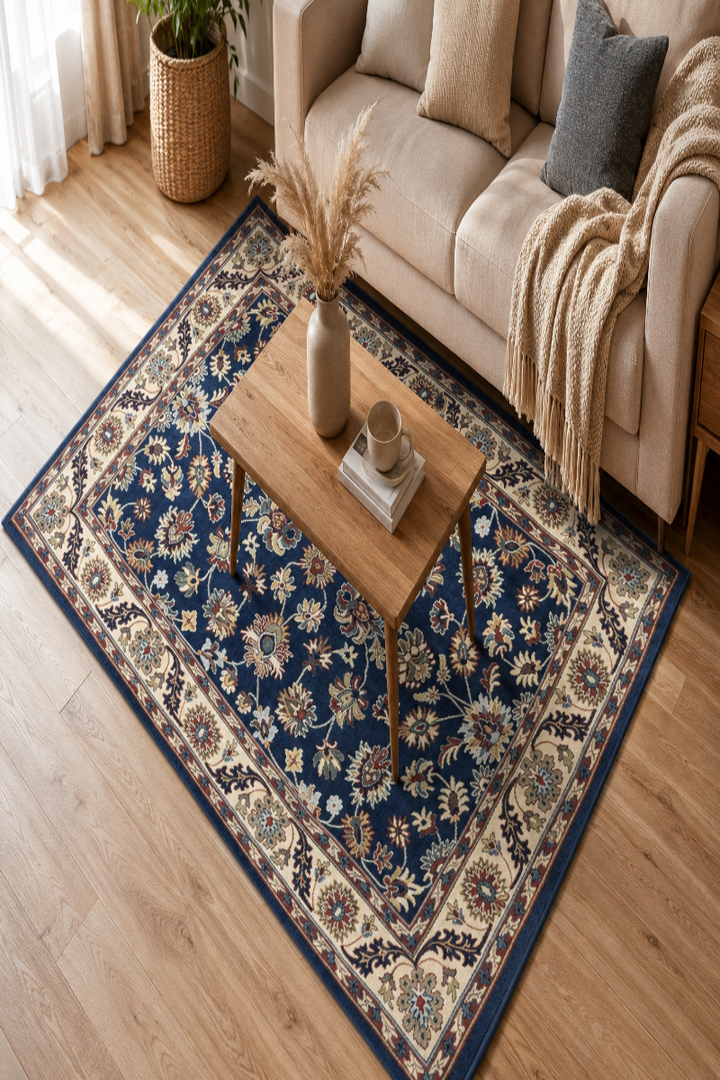 Hand Tufted Wool Multicolor Area Rug