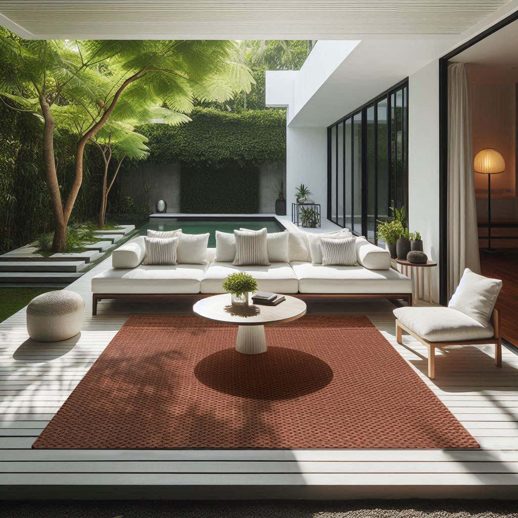 Pitloom Flatweave Outdoor PET Area Rug