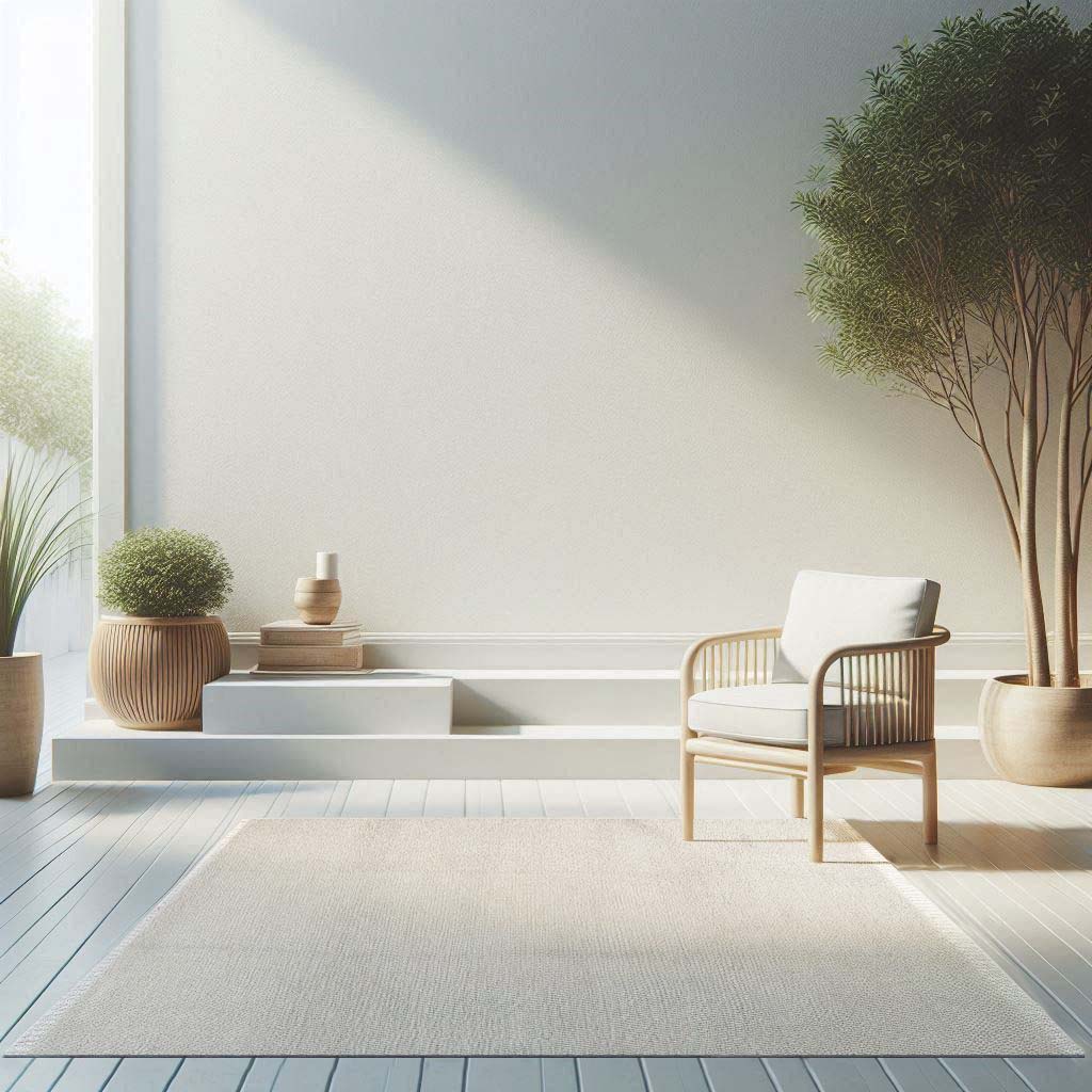 Pitloom  PET  Off White Outdoor Rug