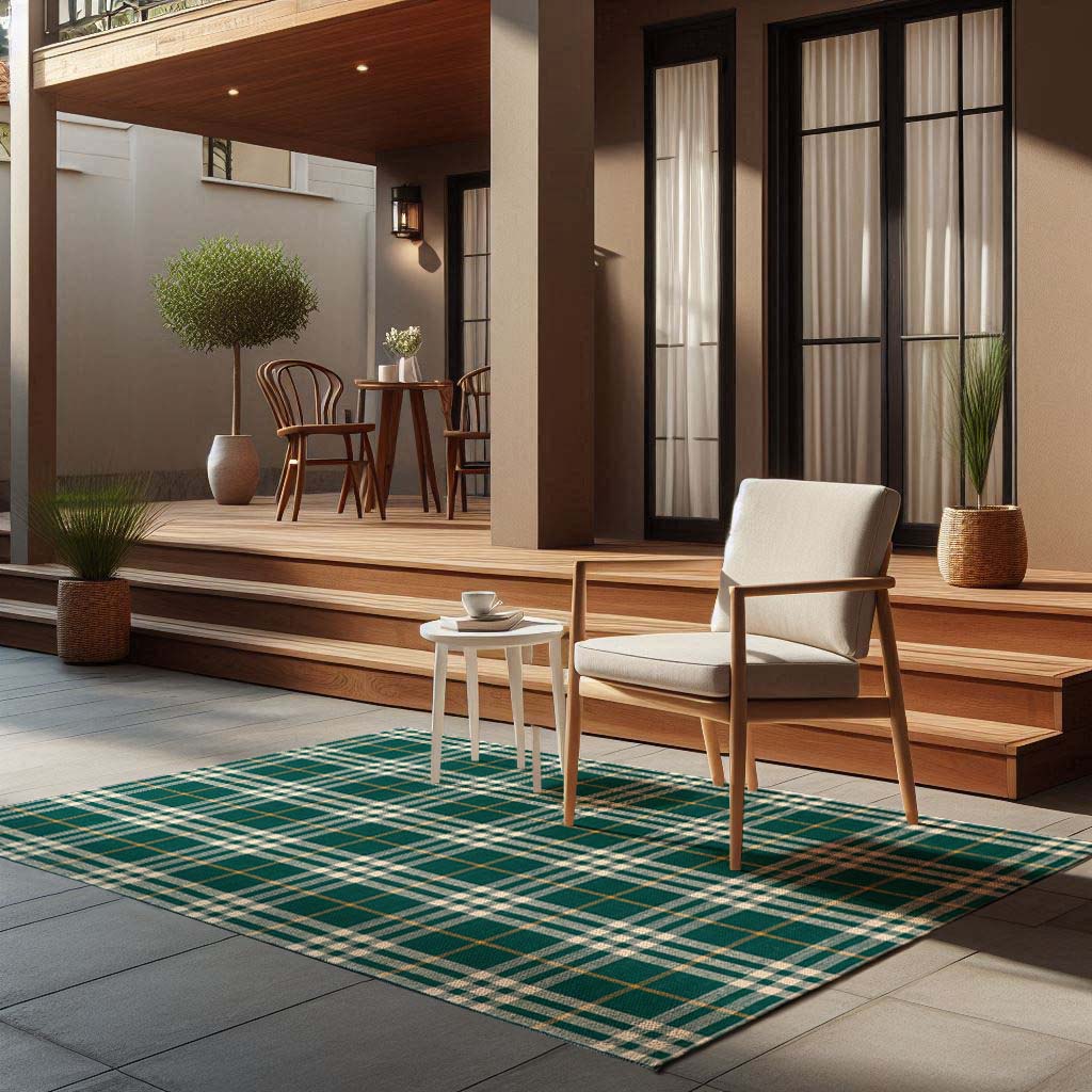 Pitloom PET Flatweave GreenArea Rug