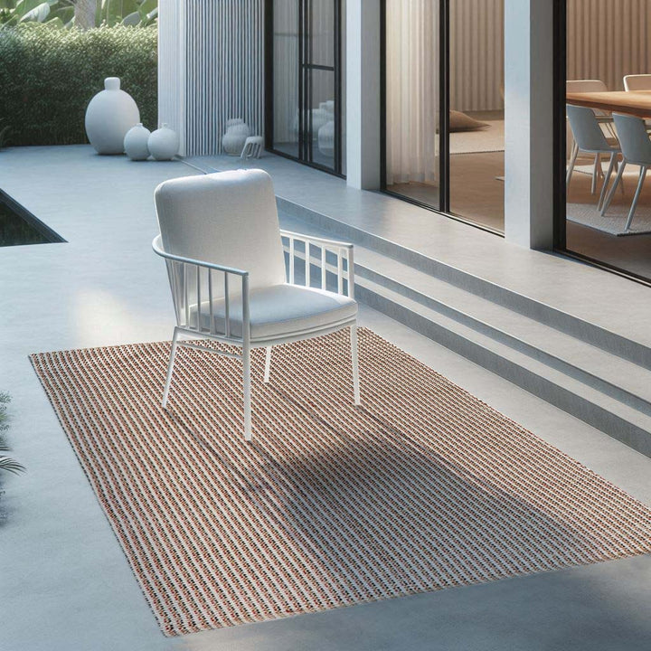 Pitloom Flatweave Area Rug For Outdoor