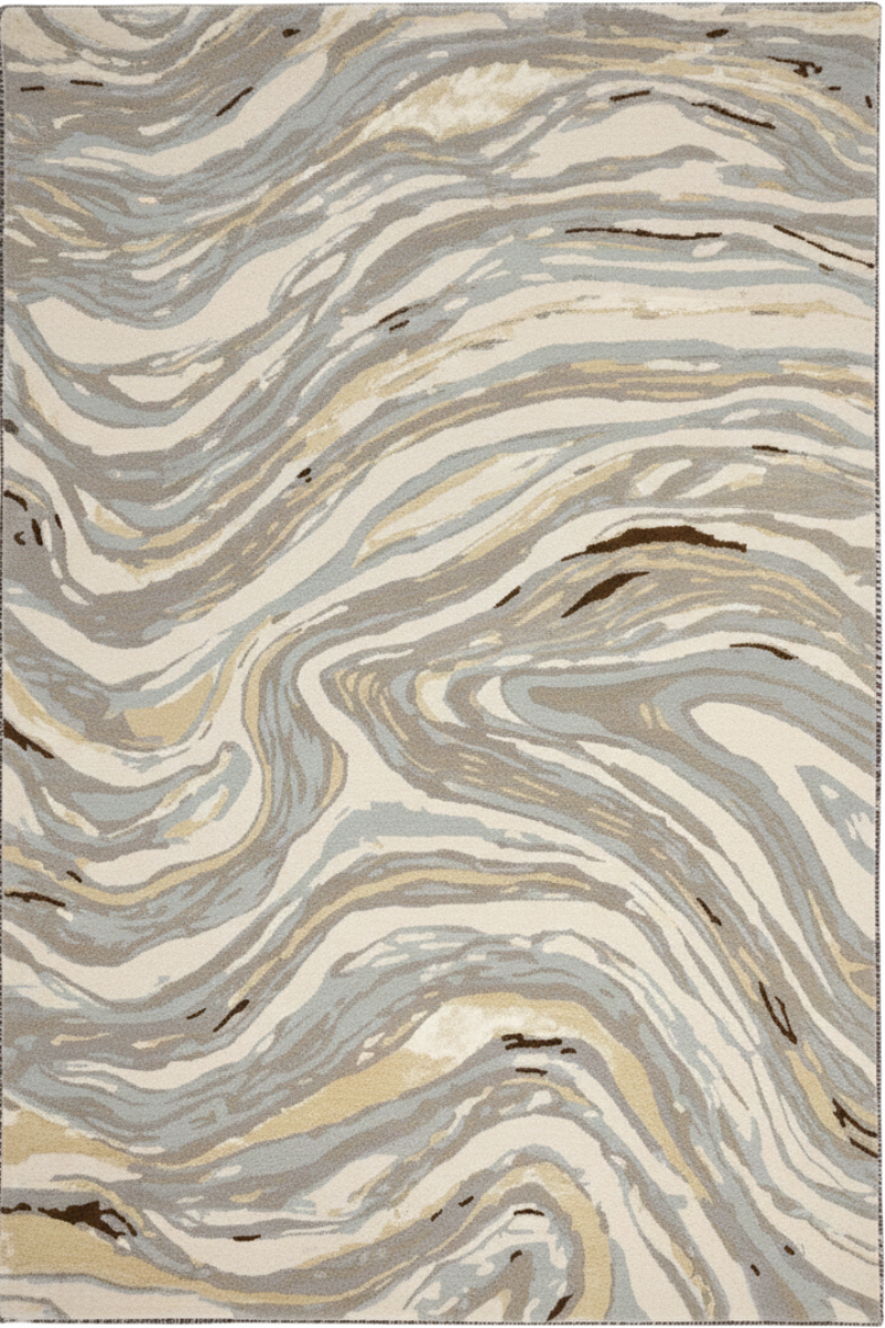 Hand Tufted Wool Multicolour Area Rug